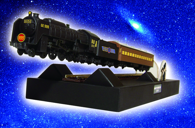 珍しい フローティングモデル TV版 銀河鉄道999 鉄道模型 